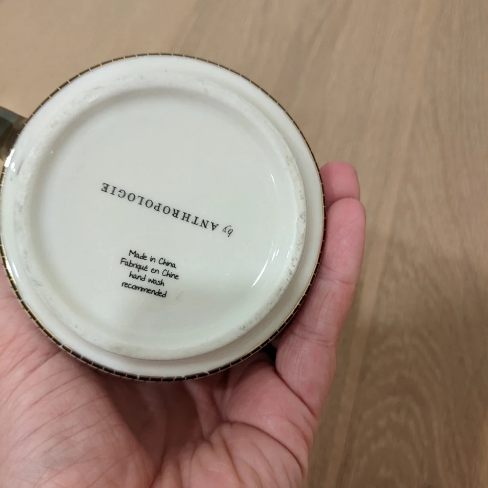 "P" Monogram Tile Mug - Picture 3 of 6